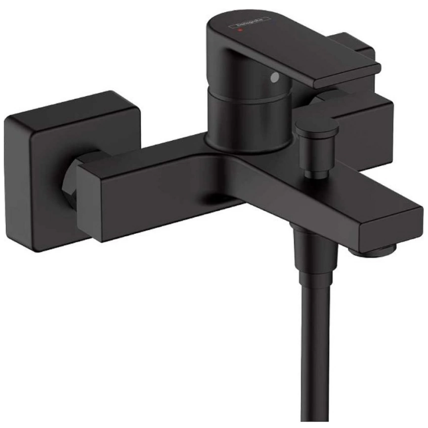 Смеситель для ванны Hansgrohe Vernis Shape 71450670, черный