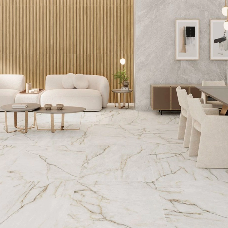 Керамогранит 120x60 Rosersa Bay White - фото 1