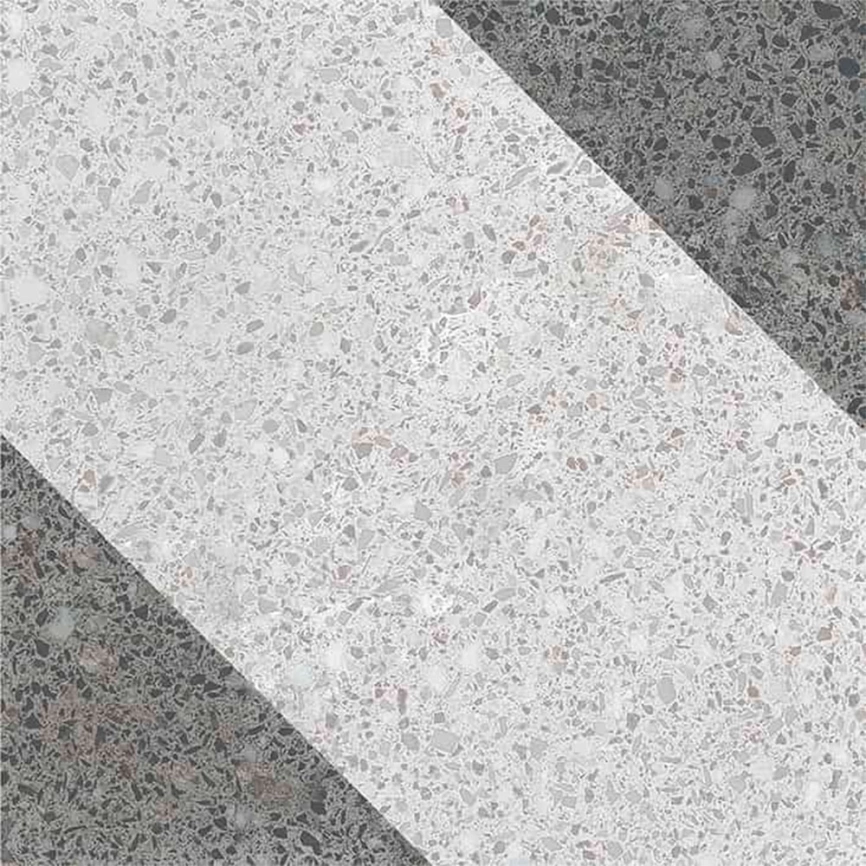 Керамогранит напольный 45x45 Progres Astaria Deco 737411 серый светлый/темный