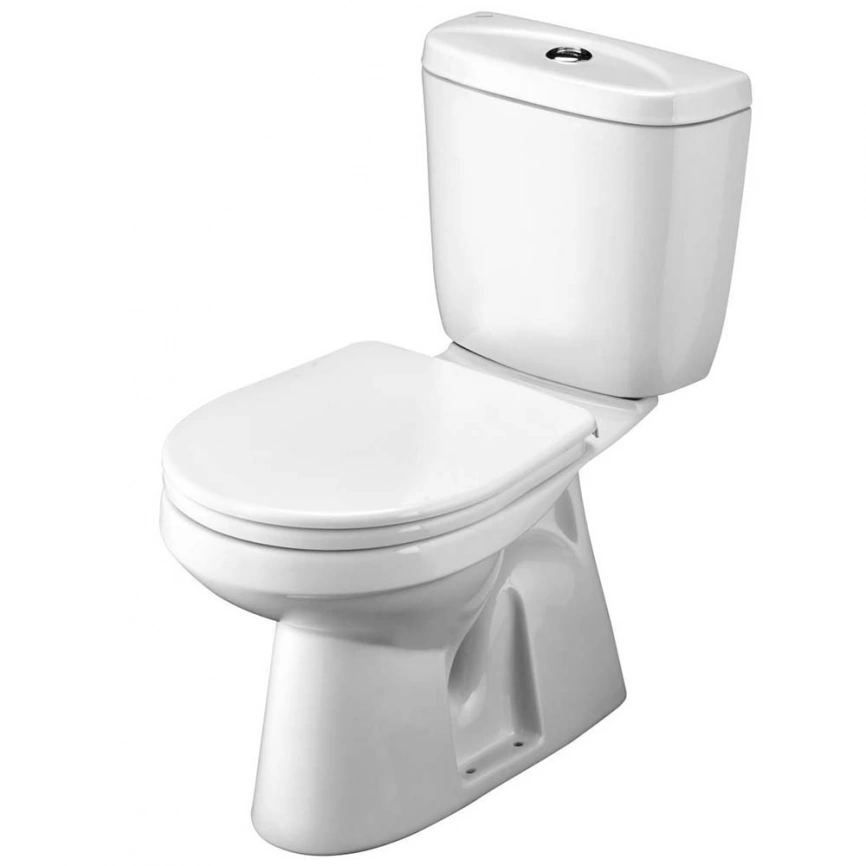 Унитаз компакт Santek Анимо 1WH302133 с сиденьем, выпуск в пол