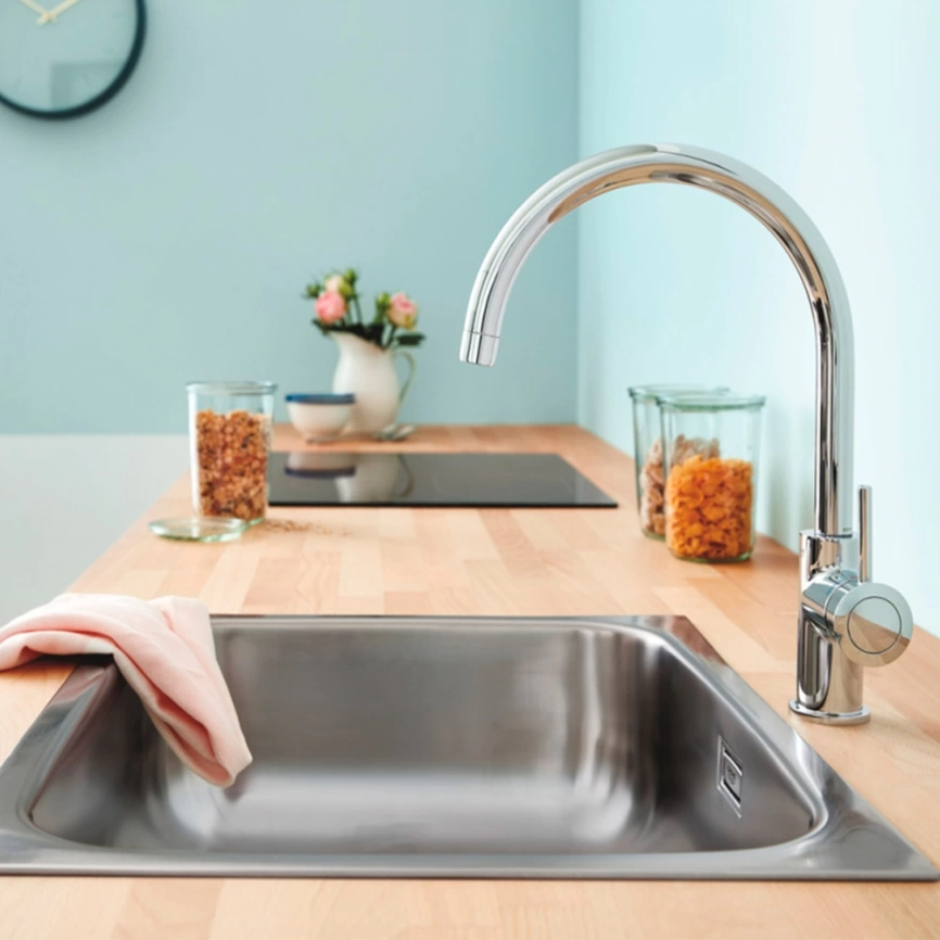 Смеситель для кухни Grohe BauClassic 31234001 хром - фото 2