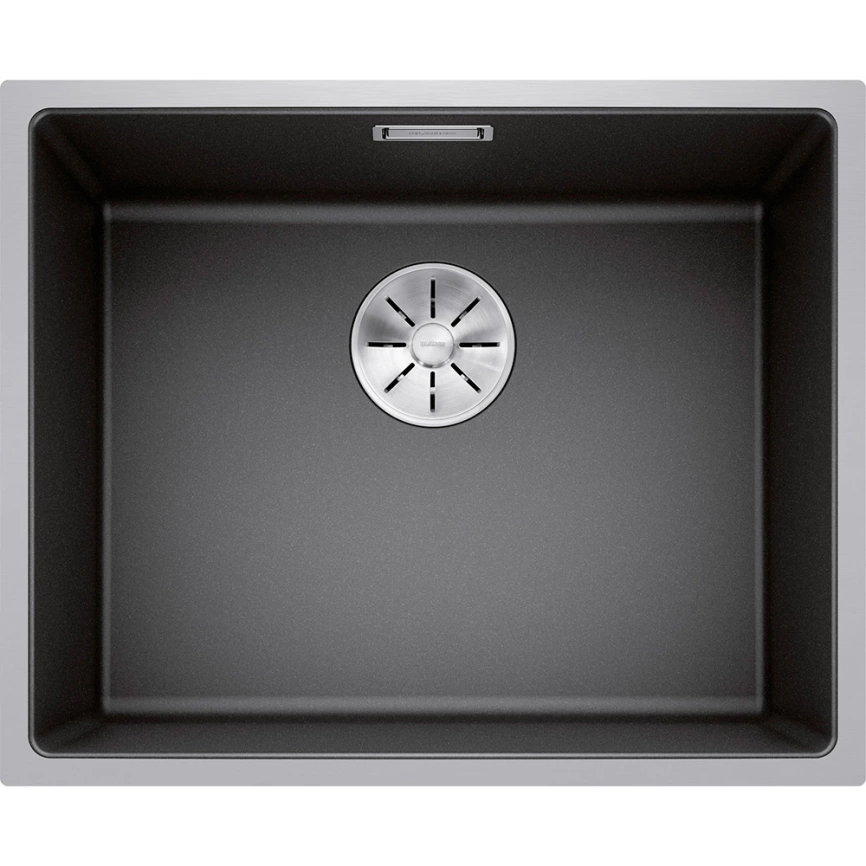 Мойка кухонная Blanco Subline 500-IF Steelframe 524107 черная
