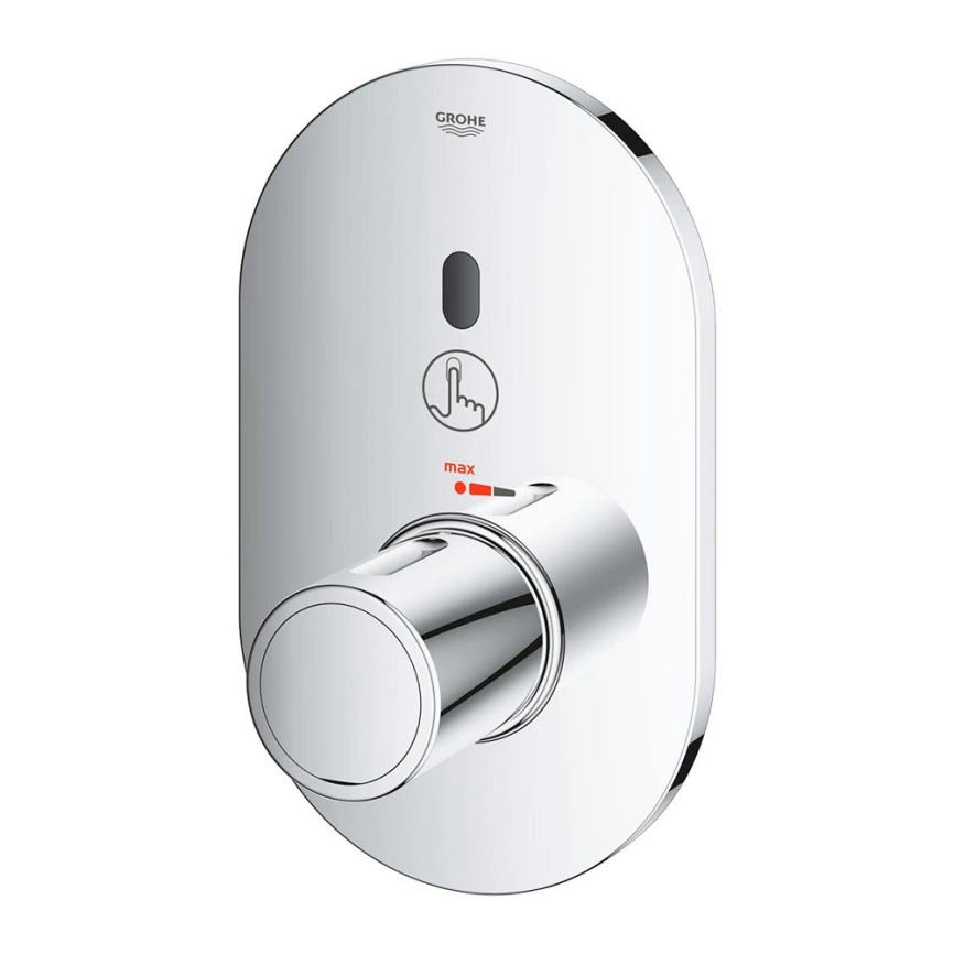 Смеситель для душа сенсорный Grohe Eurosmart Cosmopolitan E 36456000 с термостатом хром - фото 1