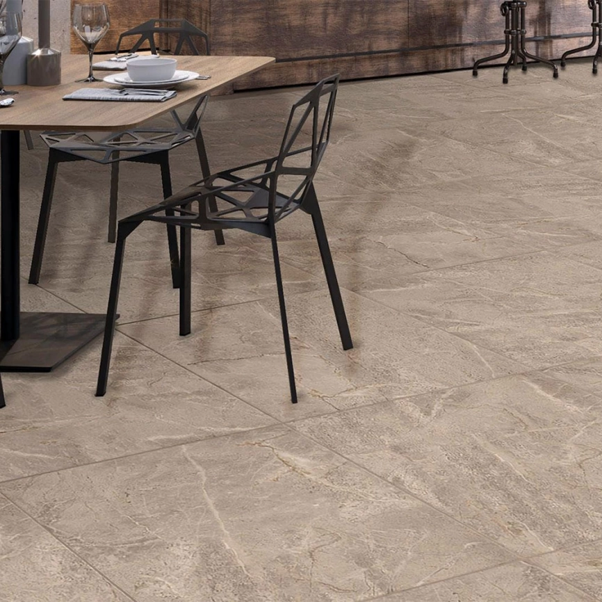Керамогранит напольный 60x60 Progres Matera Beige GSR0070, бежевый - фото 6