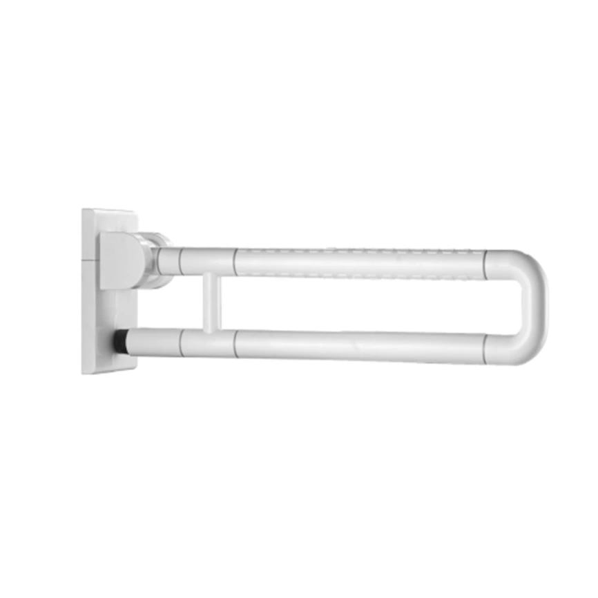 Поручень настенный для МГН Almacom HR-40A 600x100 откидной белый