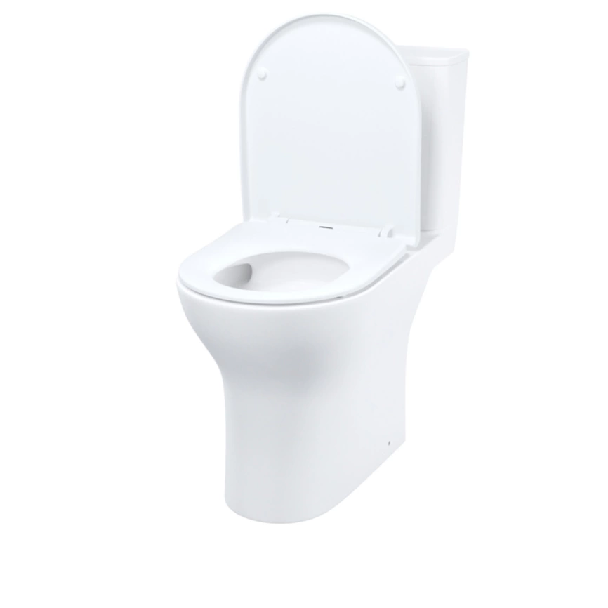 Унитаз компакт Iddis Zodiac ZODRDSEi24 безободковый с сиденьем - фото 1