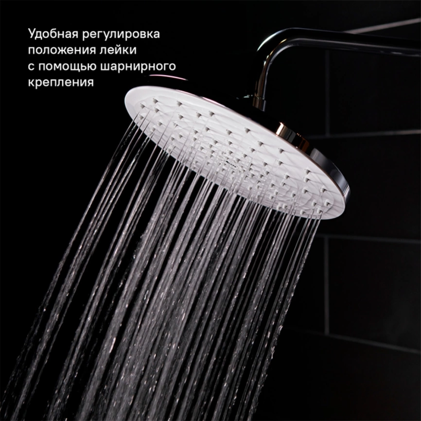 Душевая стойка IDDIS Male MALSB3Fi06, хром - фото 9