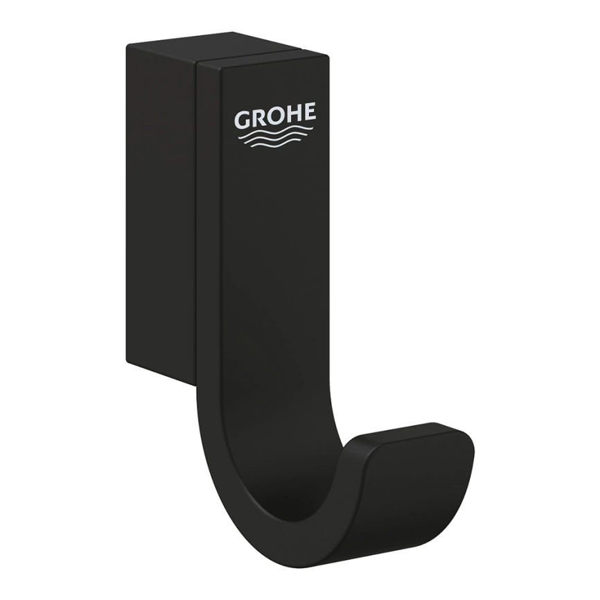 Крючок для ванной одинарный Grohe Selection 41216KF0 черный