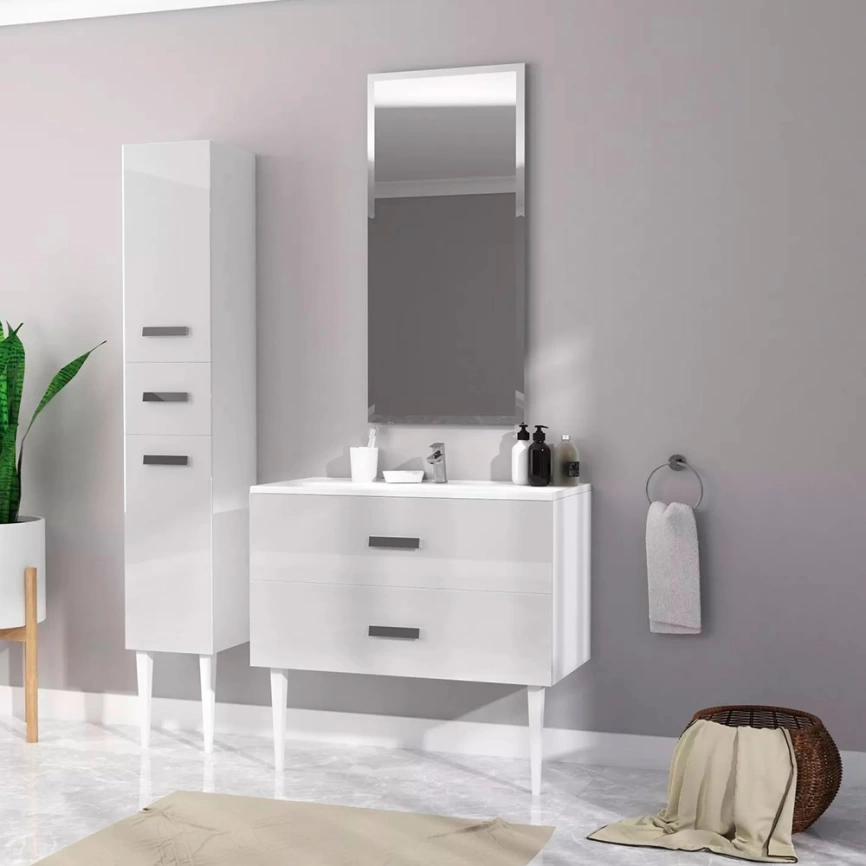 Зеркало навесное с подсветкой 1Marka Stella 50, 1200x500 - фото 2