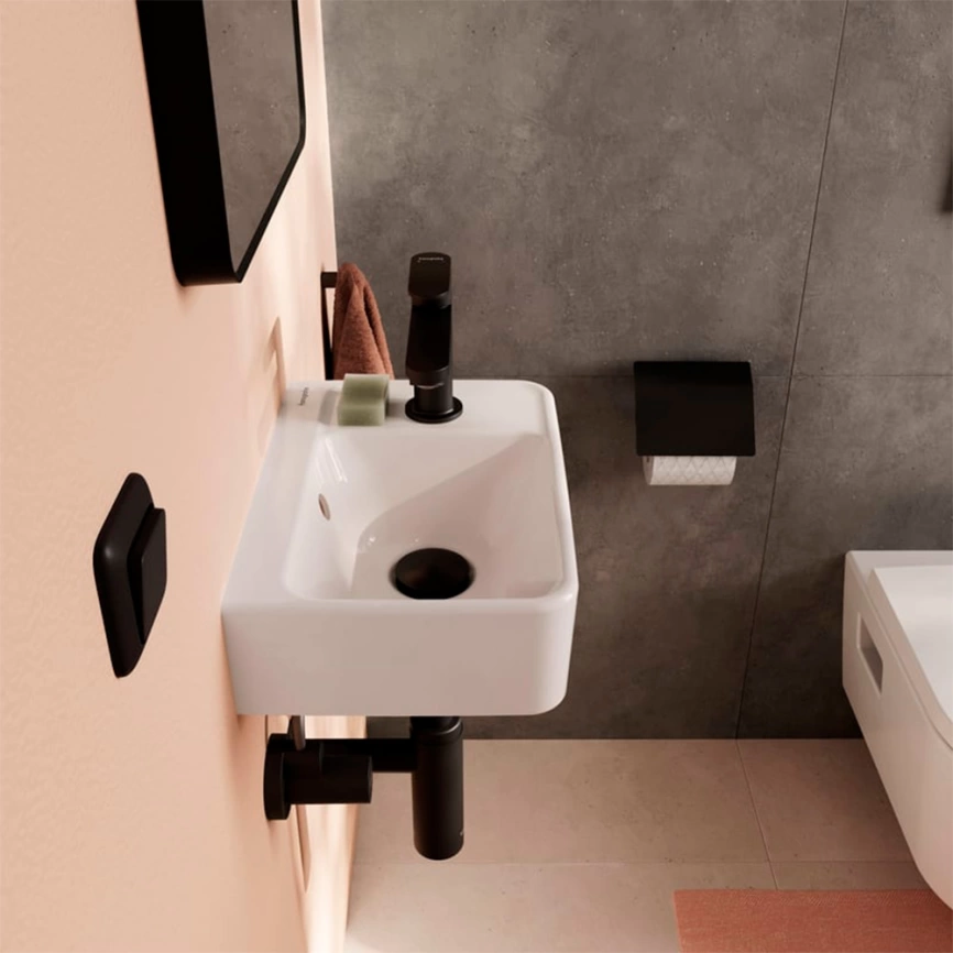 Раковина Hansgrohe Xanuia Q 60129450 подвесная, белая - фото 3