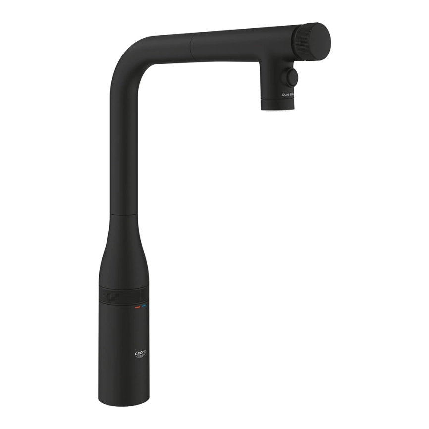 Смеситель для кухни Grohe Essence SmartControl 31892KF0 черный