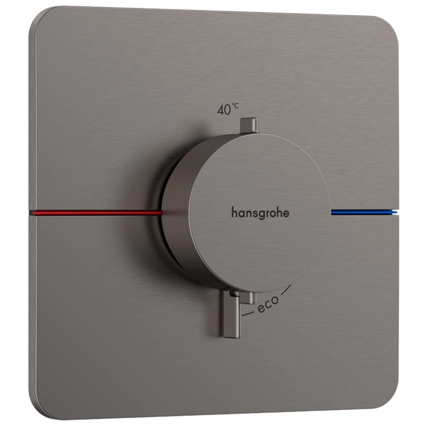 Смеситель для душа Hansgrohe ShowerSelect Comfort Q 15588340 с термостатом графит