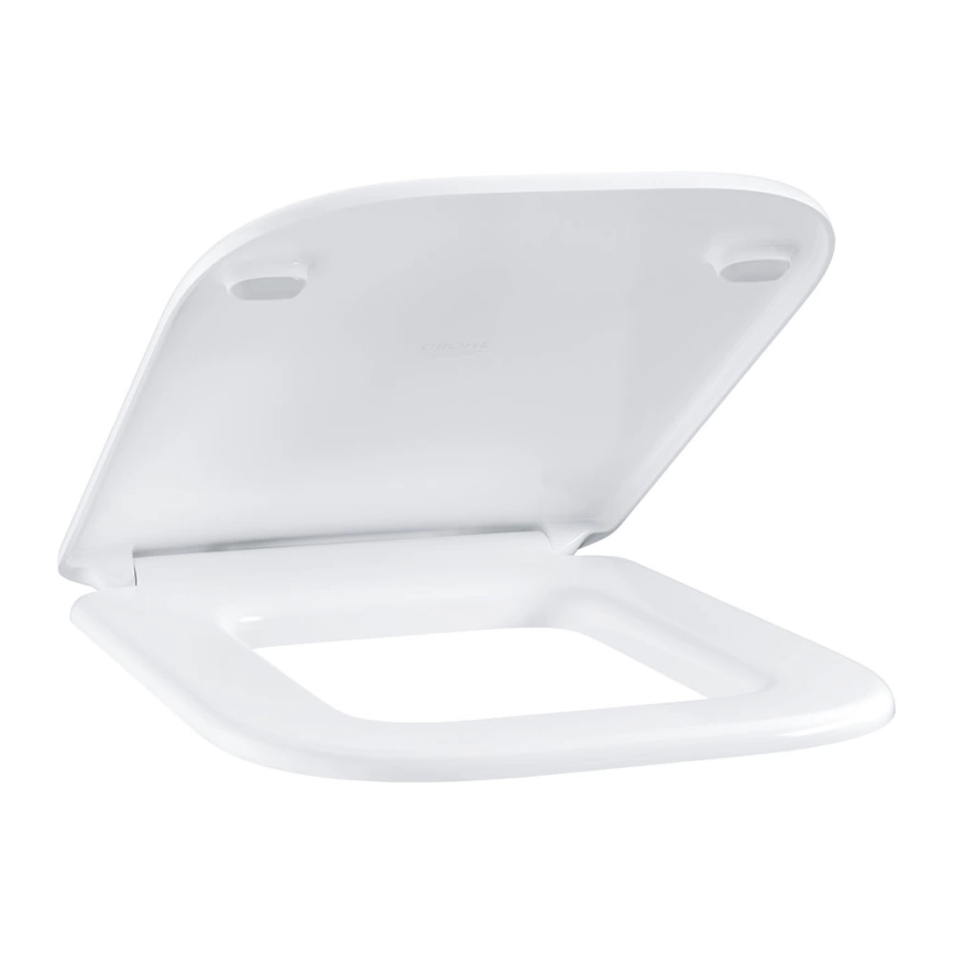 Унитаз компакт Grohe Bau Edge Ceramic 39811000 с бачком и сиденьем с микролифтом - фото 4