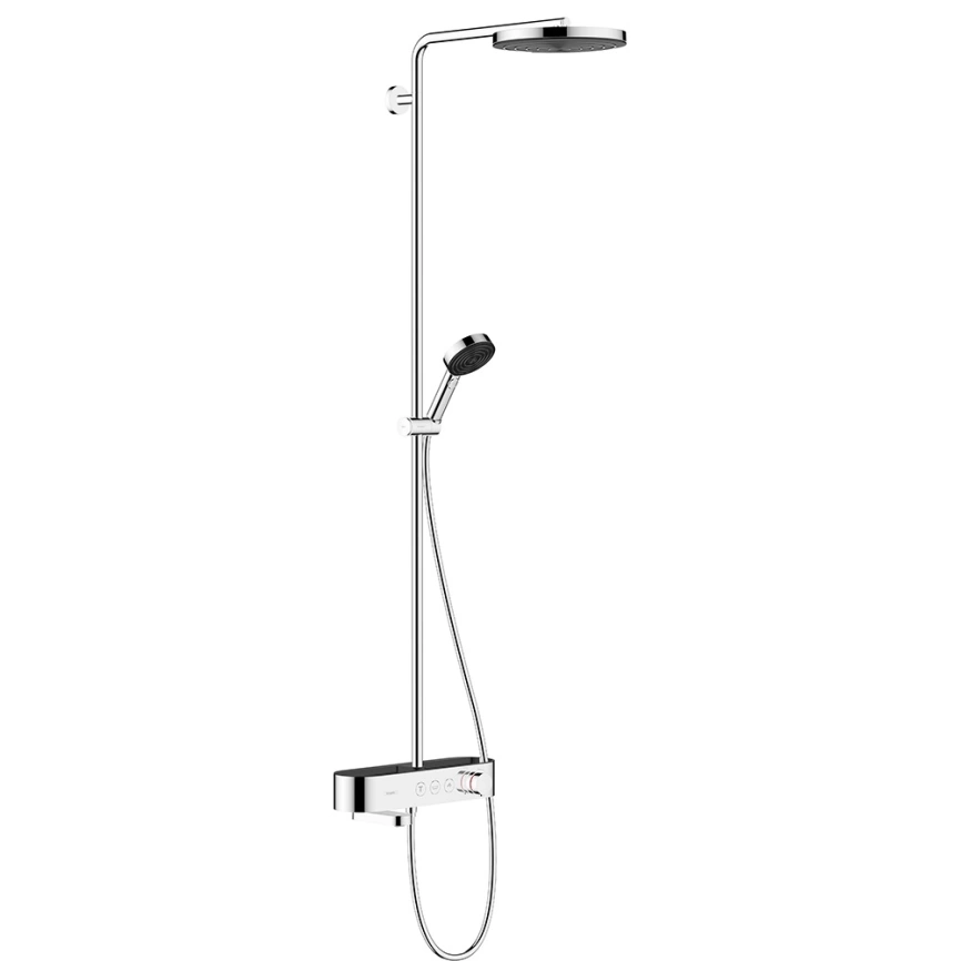 Душевая стойка Hansgrohe Pulsify Showerpipe 24230000 с термостатом хром