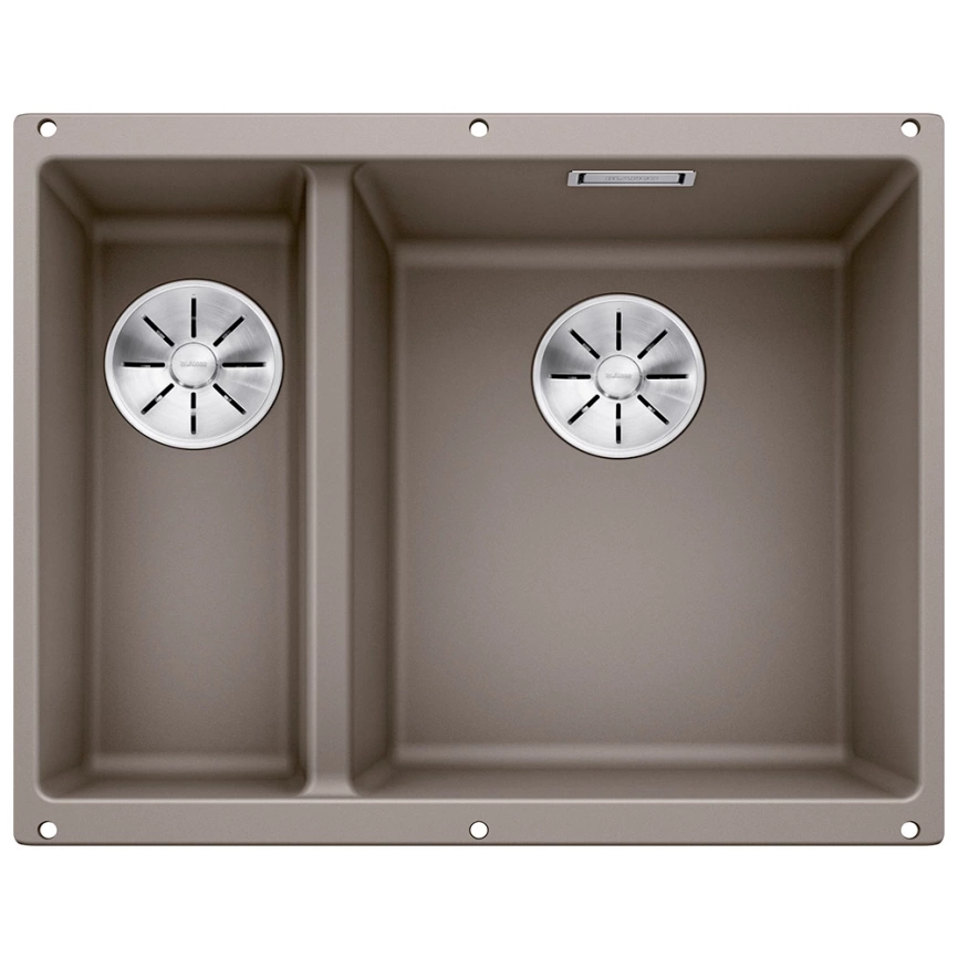 Мойка кухонная Blanco Subline 340/160-U RH 523565 серый беж
