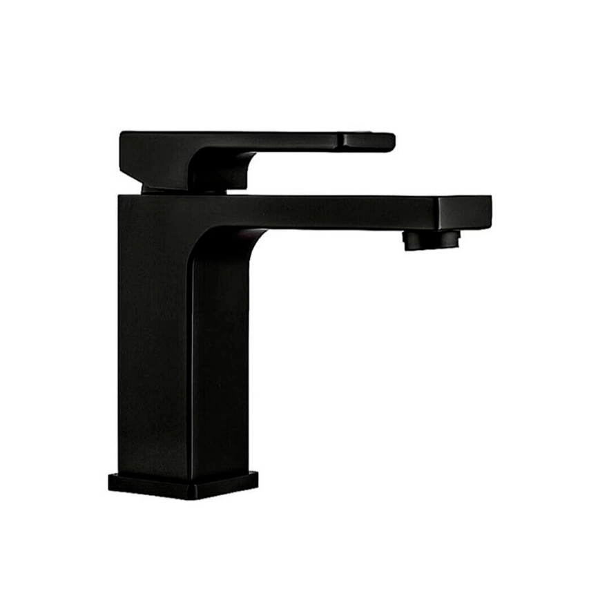 Смеситель для раковины Hans H11.1003 черный - фото 1