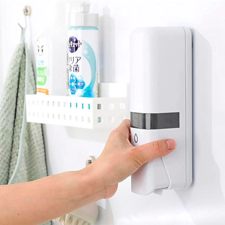 Диспенсер для жидкого мыла Breez Elegance S-8181, белый - фото 6