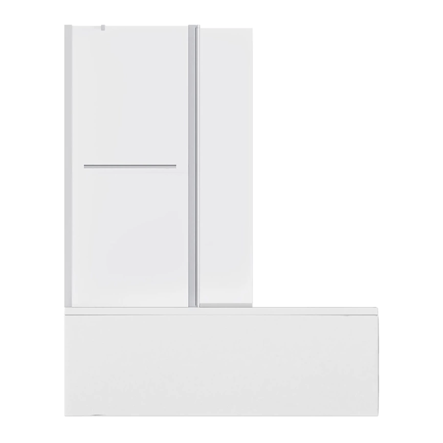 Штора на ванну из стекла 1Marka P-07 95x150 Mistelite L матовая - фото 2