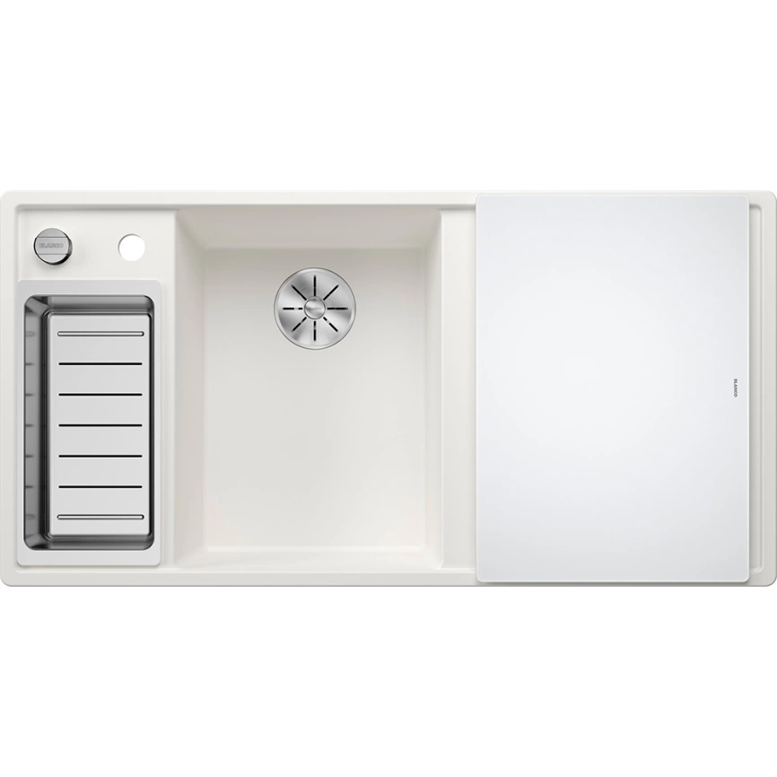 Мойка кухонная Blanco Axia III 6 S 524657 левая белая - фото 1