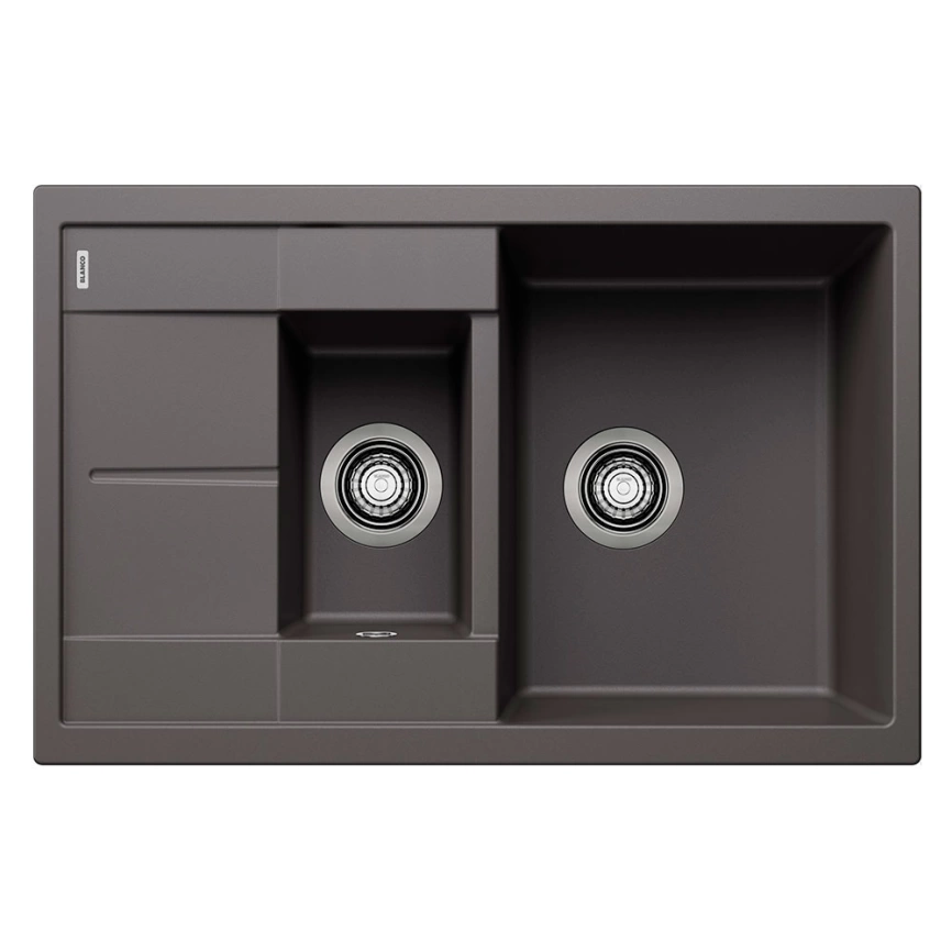 Мойка кухонная Blanco Metra 6 S Compact 518876 темная скала