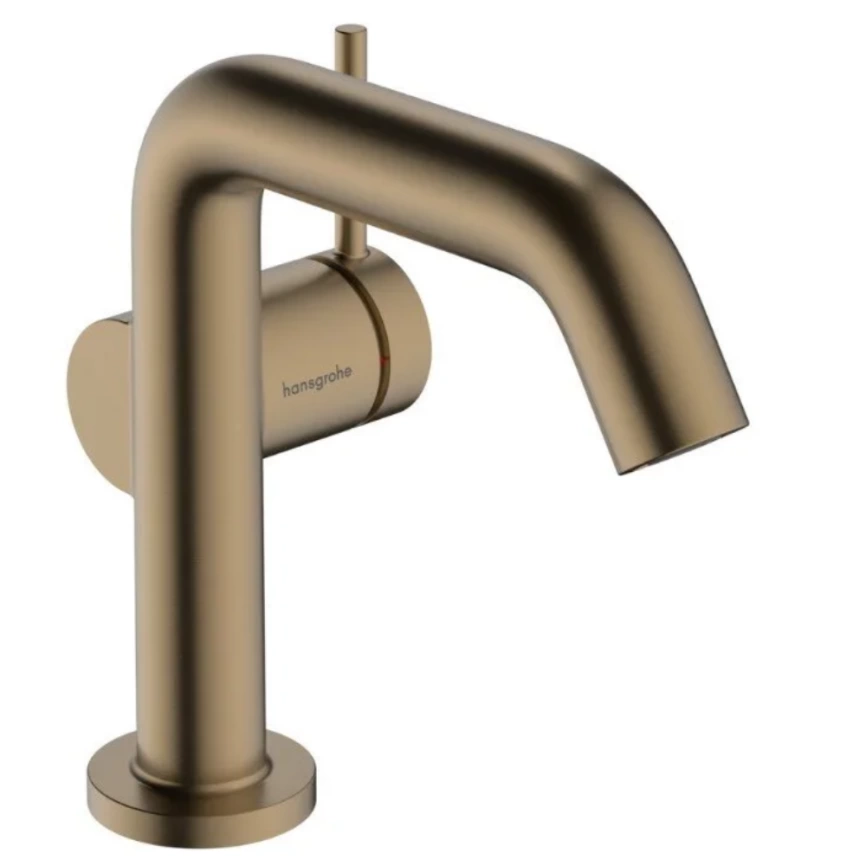 Смеситель для раковины Hansgrohe Tecturis S 73323140, бронза