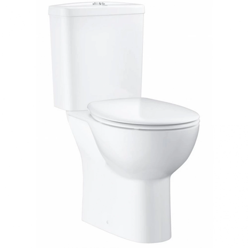 Напольный унитаз Grohe Bau Ceramic, безободковый