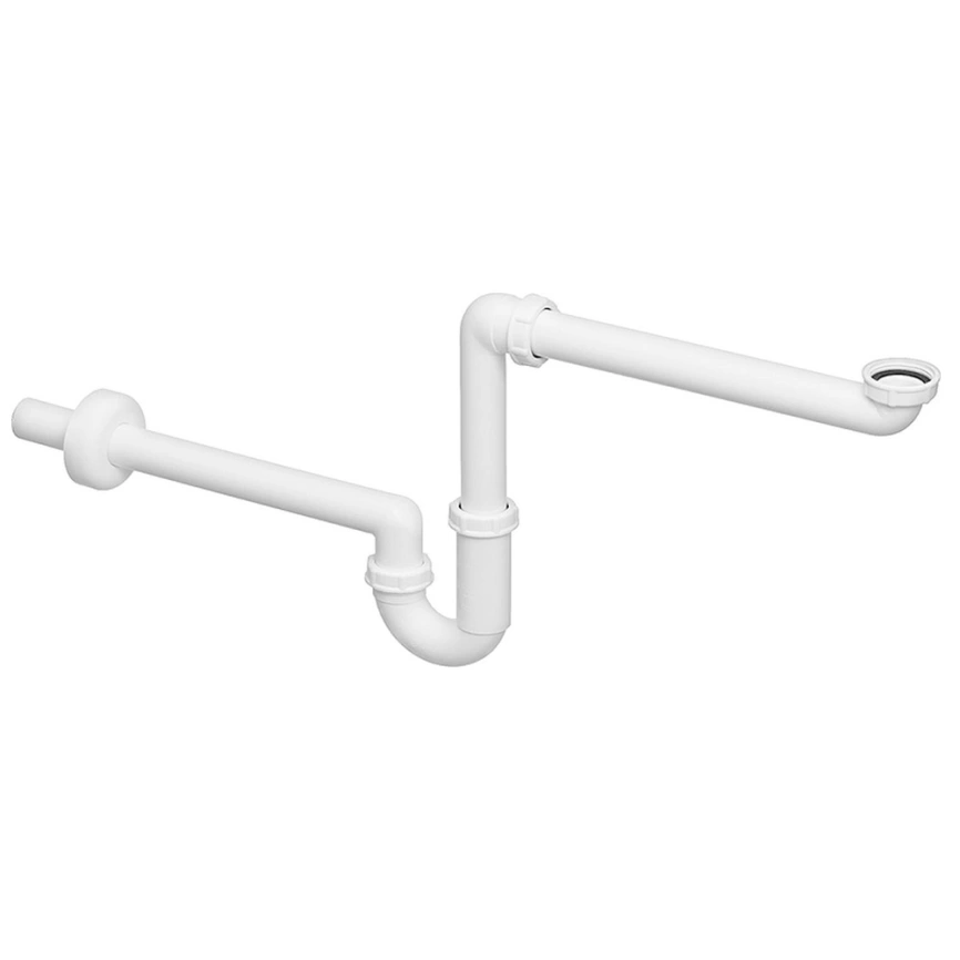 Сифон для раковины Viega 606220 с накидной гайкой, экономящий пространство