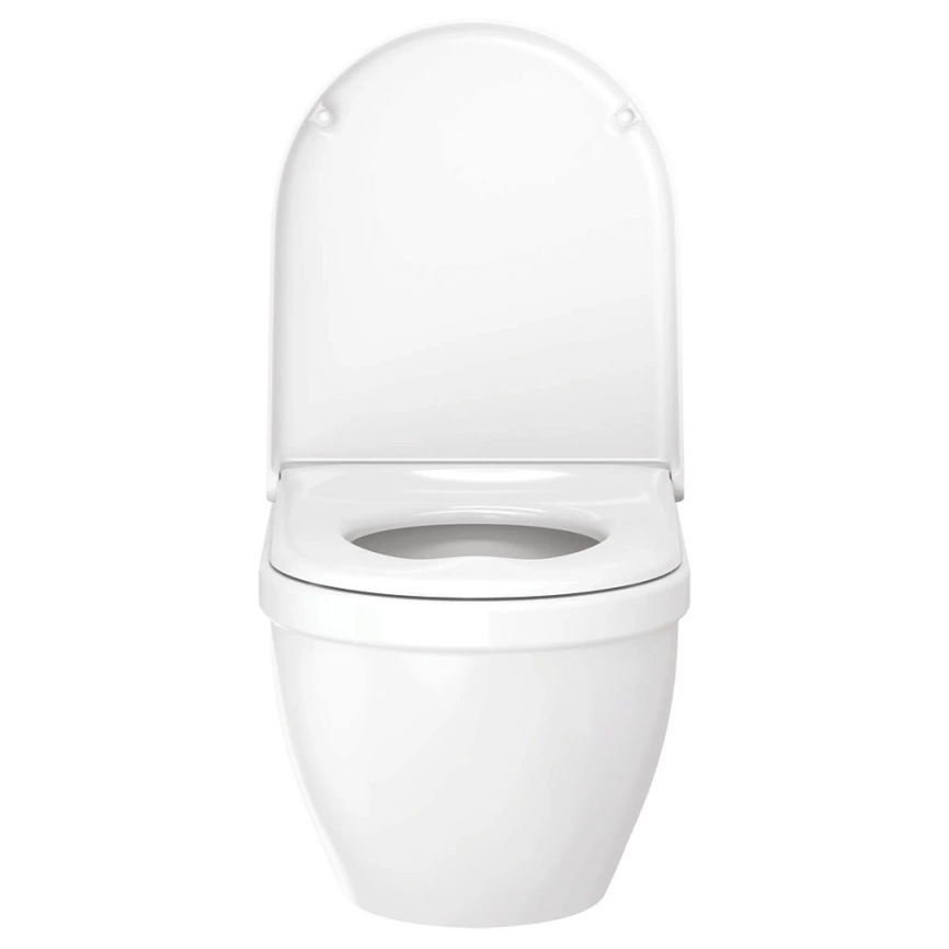 Унитаз подвесной Duravit Starck 3, 45270900A1 безободковый с сиденьем - фото 1