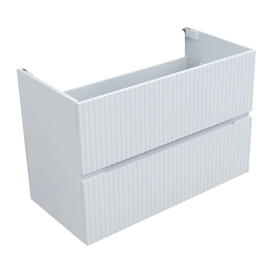 Тумба с раковиной подвесная Aquanet Джейн 90 белая - фото 3