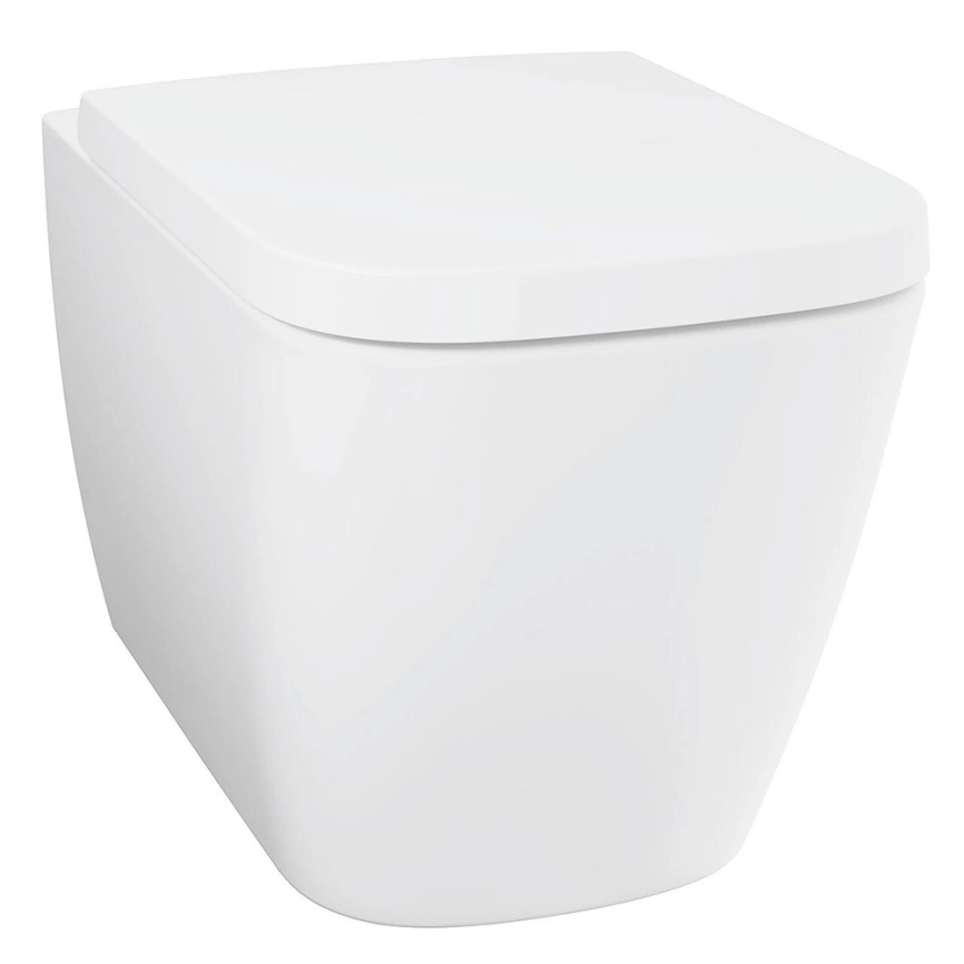 Унитаз подвесной Grohe Bau Edge Ceramic 106740SH00 с сиденьем - фото 1