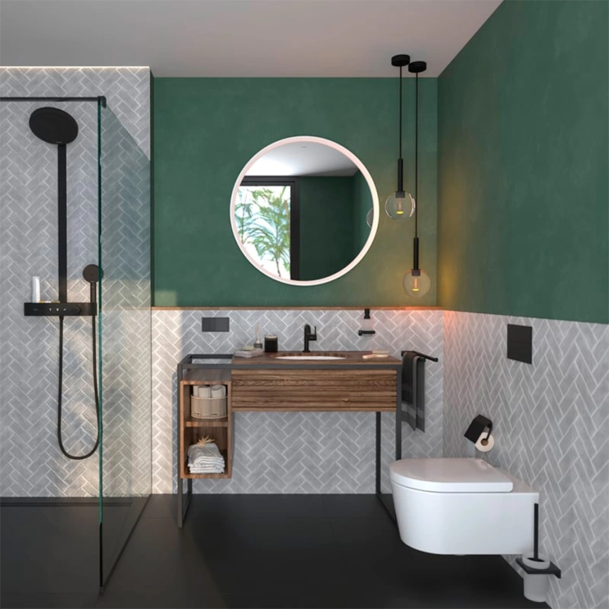 Унитаз подвесной Hansgrohe EluPura S 60193450 с сиденьем - фото 4