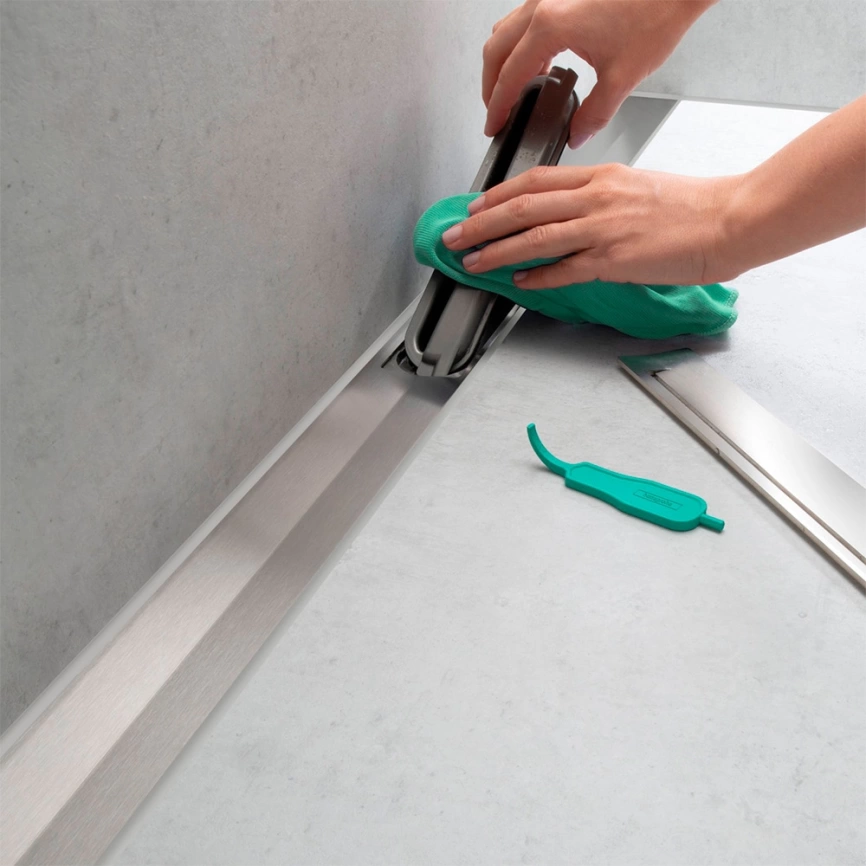 Душевой лоток Hansgrohe RainDrain Flex 56050000 хром - фото 2