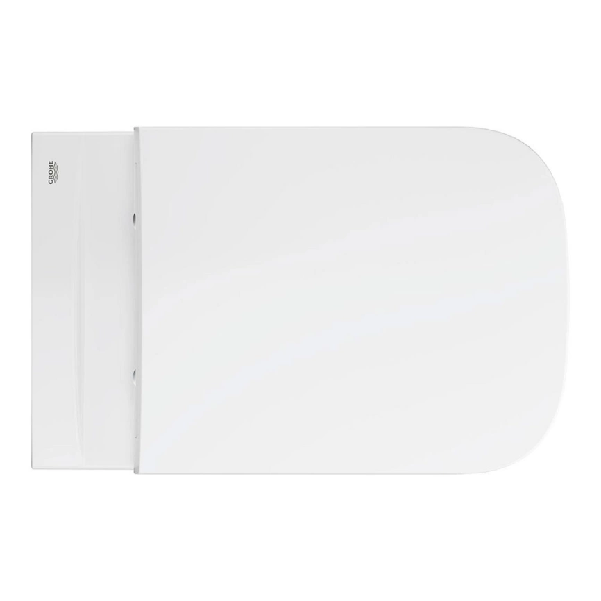 Унитаз подвесной Grohe Bau Edge Ceramic 106740SH00 с сиденьем - фото 4