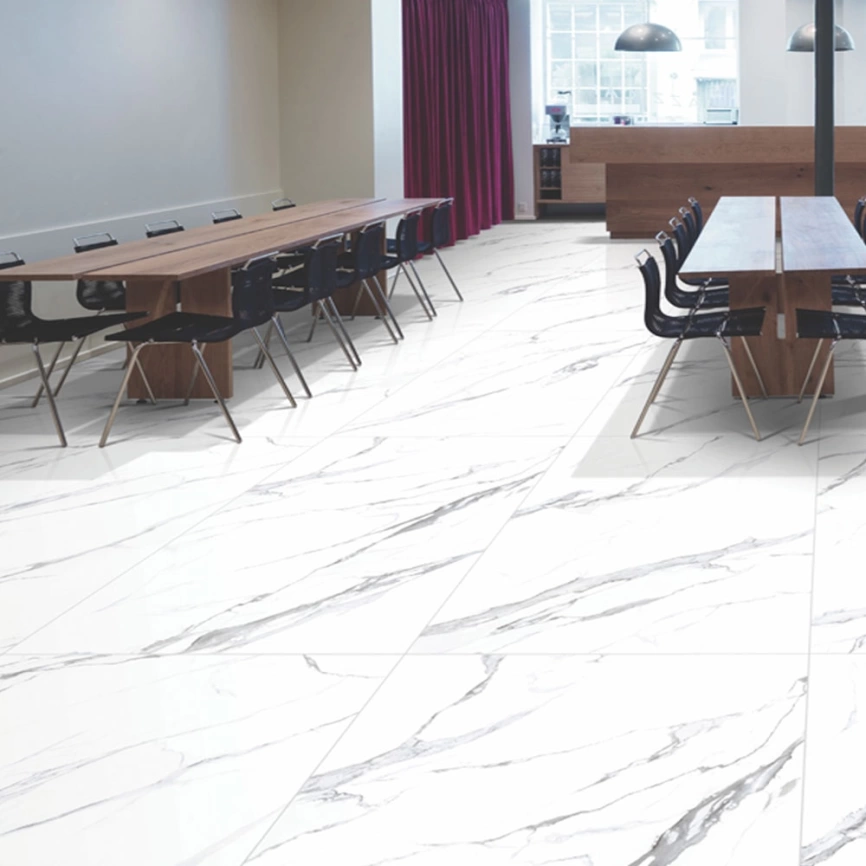 Керамогранит 160x80 Varmora Alfio White Hi-Glossy LT - фото 5