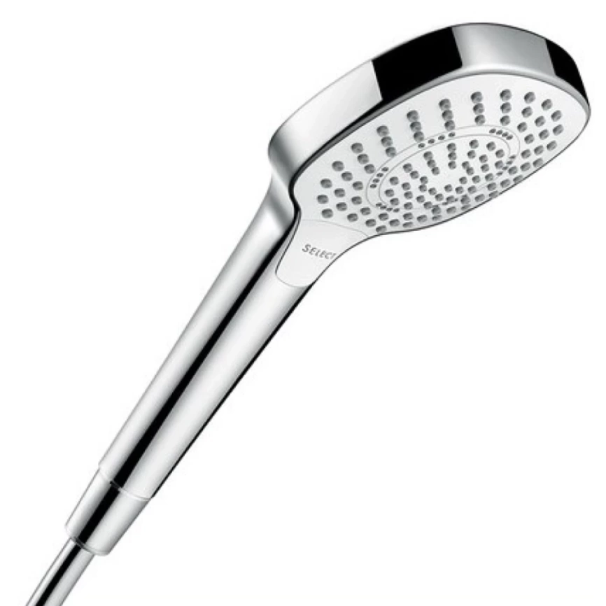 Душевая лейка Hansgrohe Croma Select E Multi 110, 26810400, хром/белый