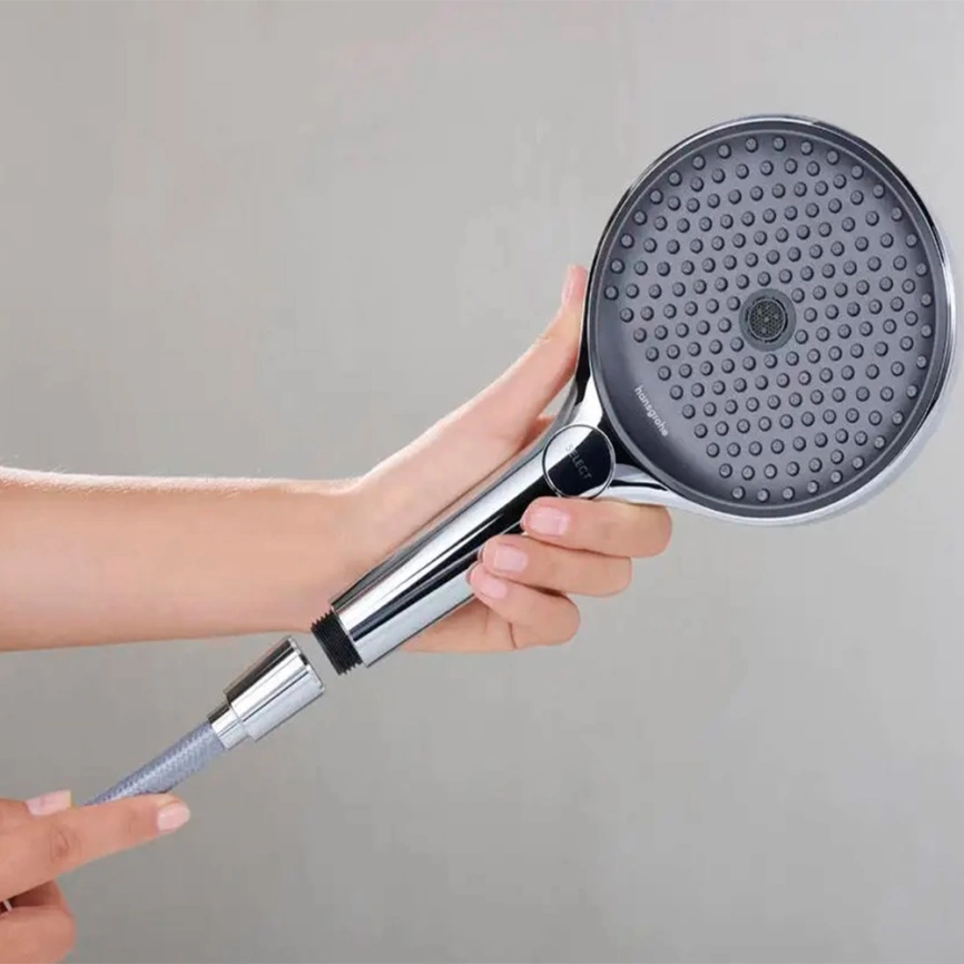 Шланг для душа Hansgrohe IDesignflex Textile 28260000 хром длина 1,6 метра - фото 2