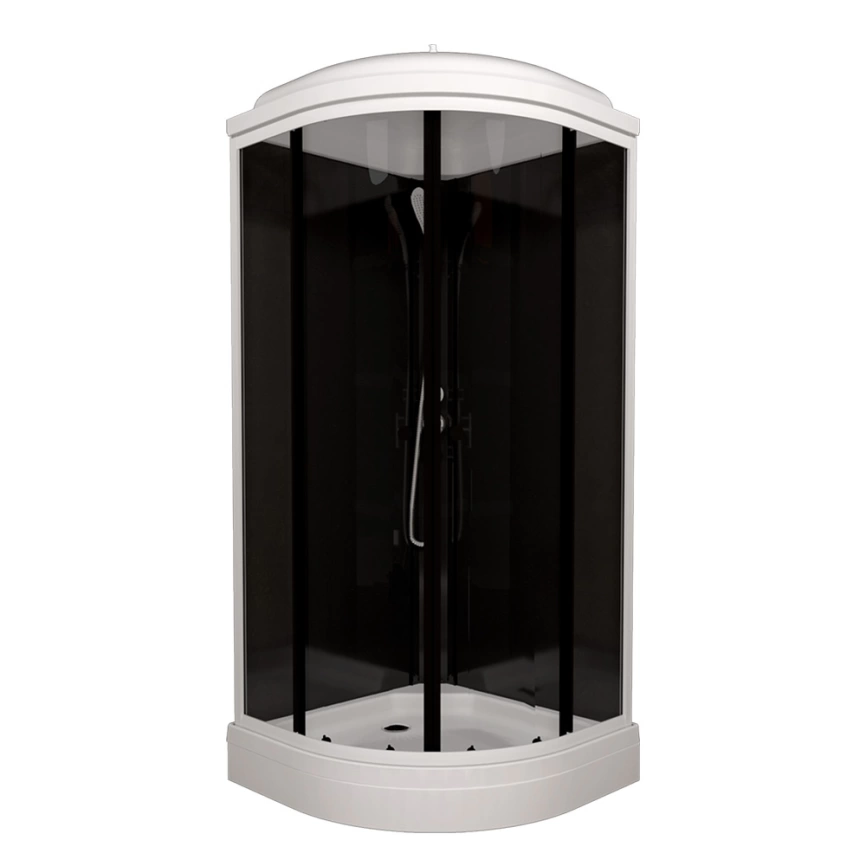 Душевая кабина Triton Нова 88x88 А с прозрачным стеклом и низким поддоном