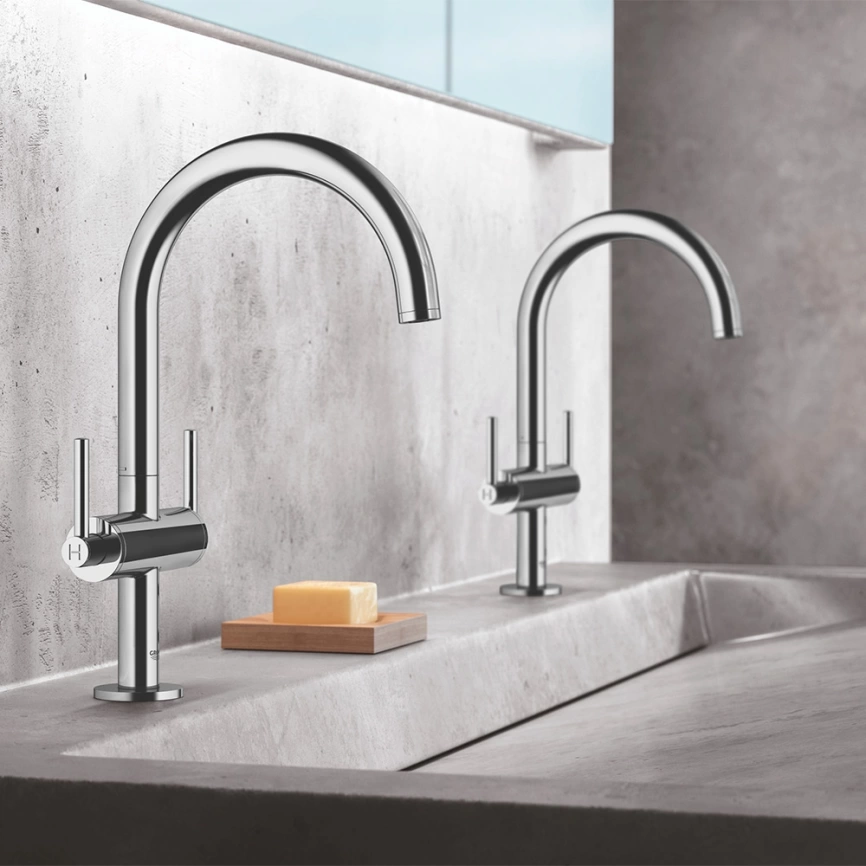 Смеситель для раковины Grohe Atrio 21022003, хром - фото 1