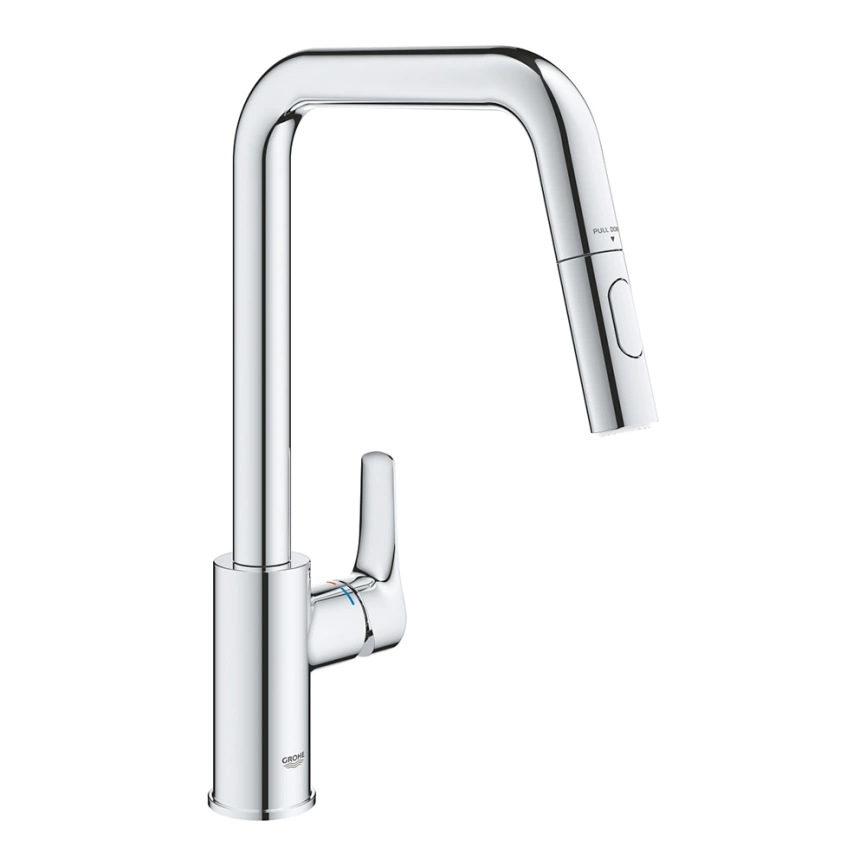 Смеситель для кухни Grohe Eurosmart 30619000 c выдвижным изливом
