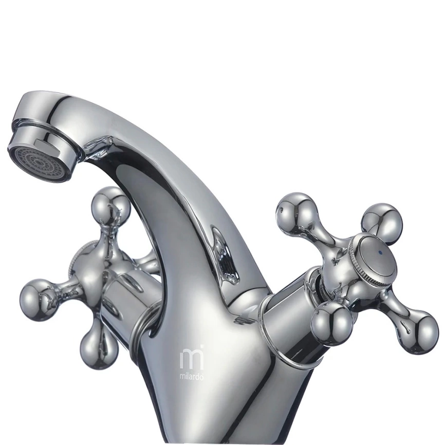 Смеситель для раковины Milardo Duplex DUPSB01M01 хром