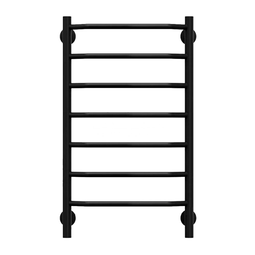 Водяной полотенцесушитель лесенка Beste Original П7 500x796 черный