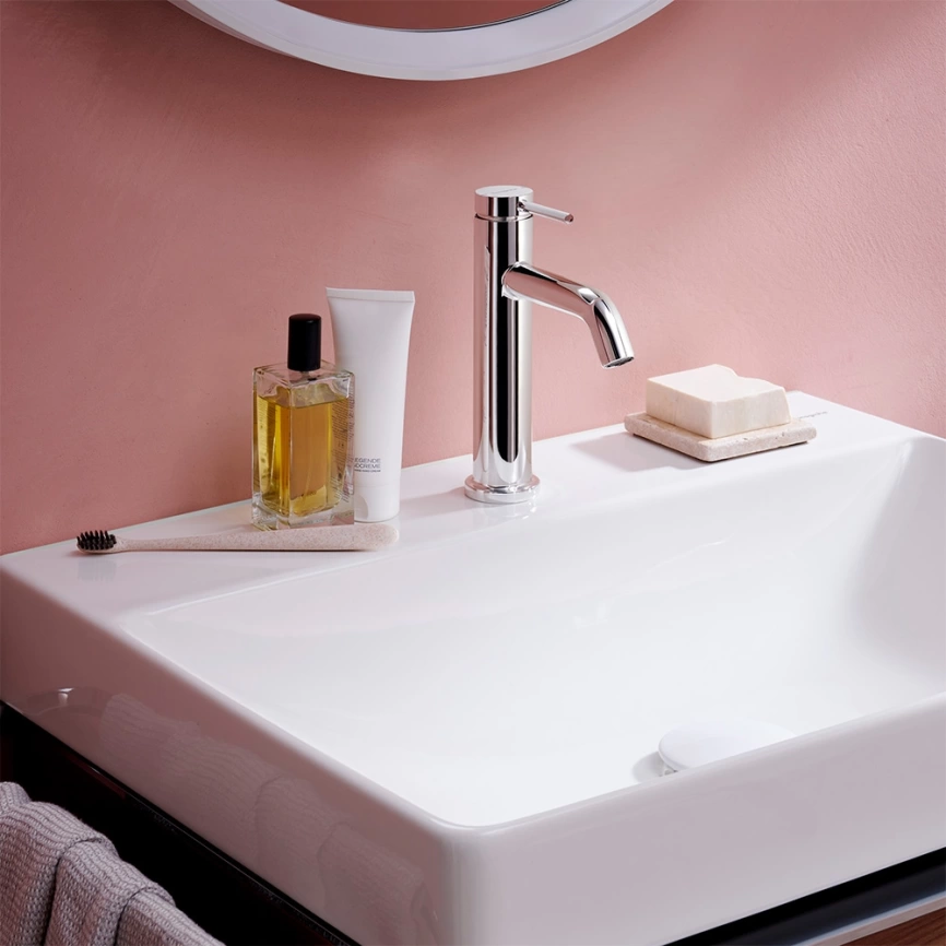 Смеситель для раковины Hansgrohe Tecturis S 73311000 хром - фото 1