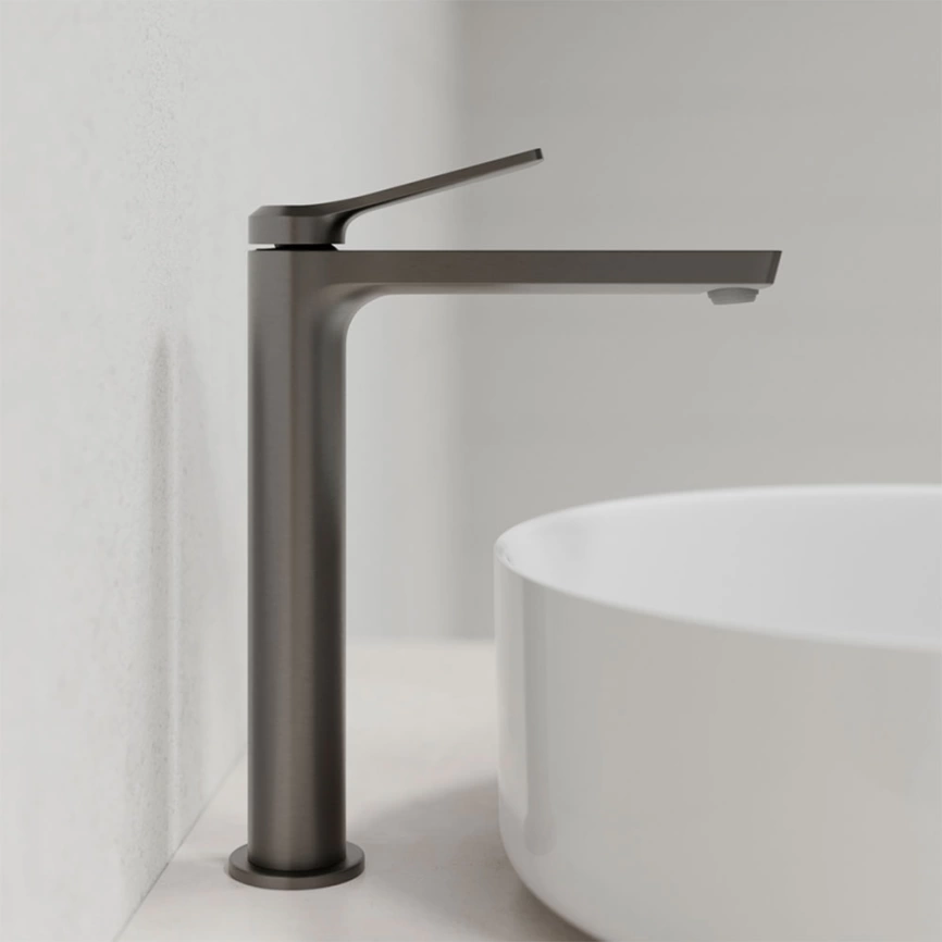 Смеситель для раковины Iddis Parker PARGM01i01 графит - фото 1