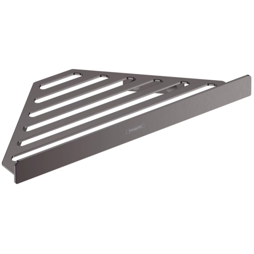 Полка угловая для ванной Hansgrohe AddStoris 41741340 угловая, черный хром