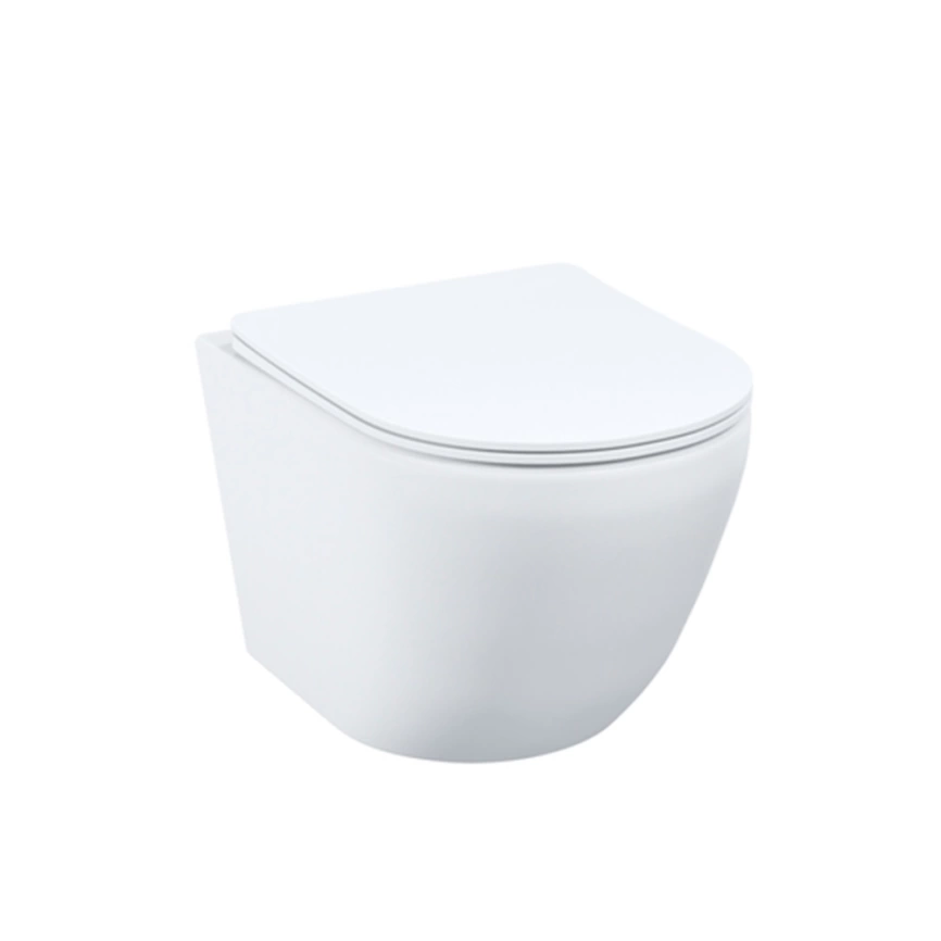 Комплект инсталляции Grohe Rapid SL 38772001 c кнопкой хром и подвесным унитазом Iddis Blanco Q BLQRDSEI25 с сиденьем - фото 2