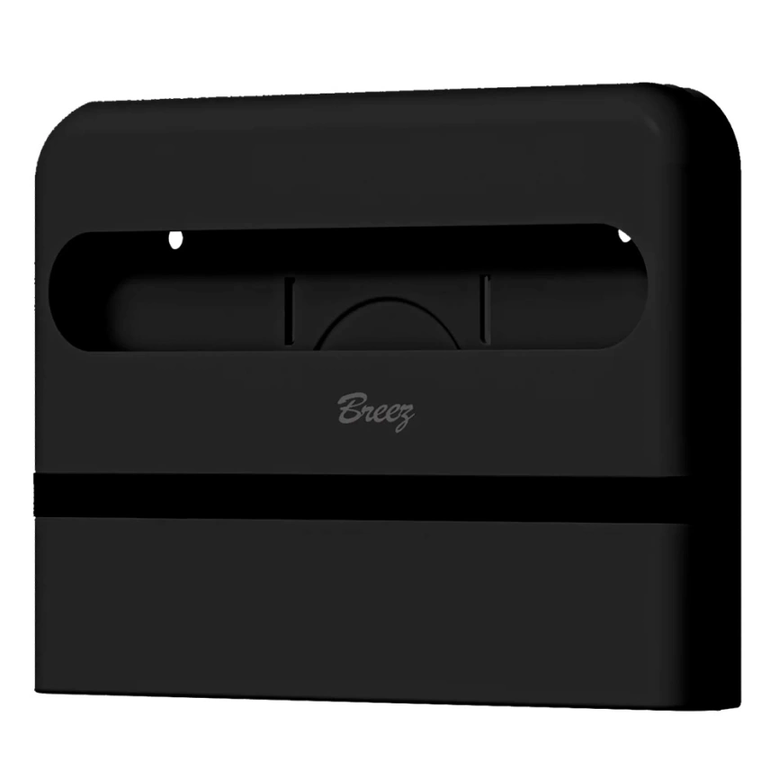 Диспенсер для накладок на крышку унитаза Breez s-6501 черный - фото 1