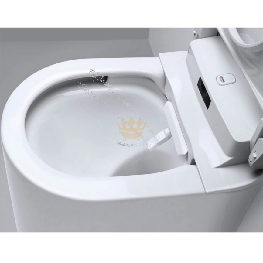 Унитаз-биде подвесной Grohe Sensia Arena 39354SH1 с сиденьем - фото 8