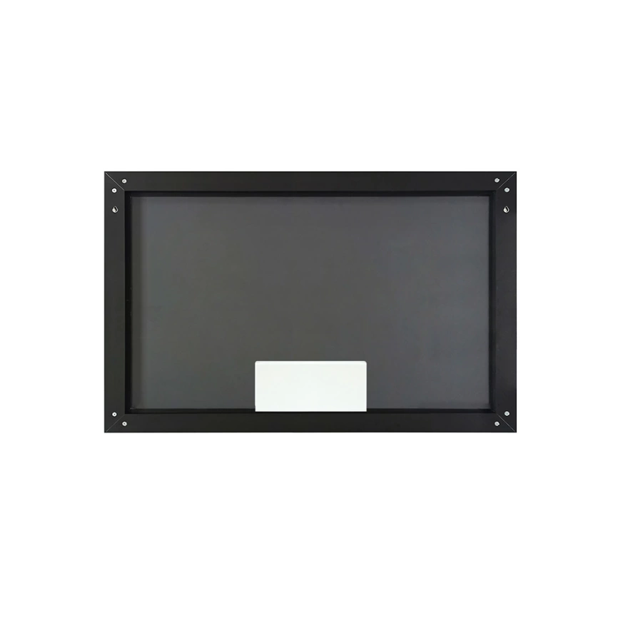 Зеркало навесное Continent Frame Black Led 1200x700 c подсветкой - фото 6