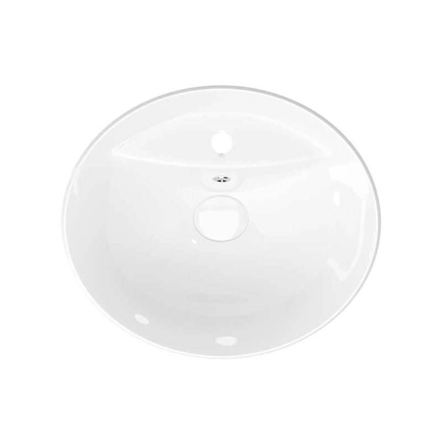 Раковина на столешницу Керамин Артвин 55 белый - фото 2