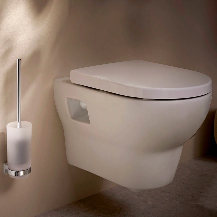 Ерш туалетный Hansgrohe AddStoris S 41782000 хром подвесной - фото 1